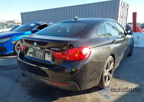 2016 BMW 428I Gran Coupe from USA, damaged, VIN WBA4A9C58GGL89785